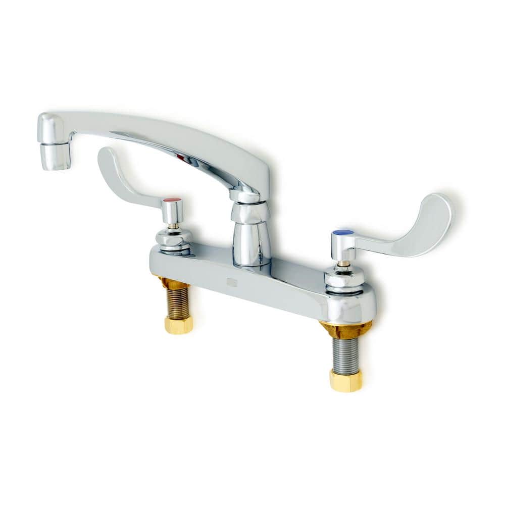 Zurn AquaSpec Two Handle kitchen Faucet in Chrome Z871G4XL The Home Depot