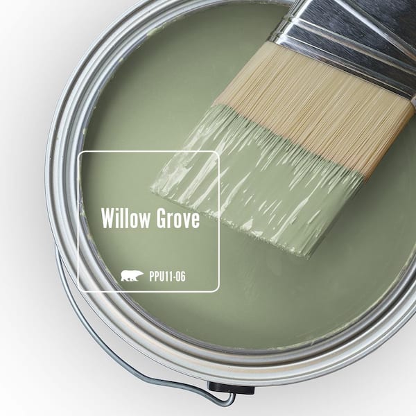 BEHR PREMIUM PLUS 8 oz. #PPU11-06 Willow Grove Flat Interior