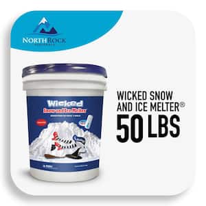 Wicked 50 lbs. Ice and Snow Melt Plus Deicer, Works to -15°F