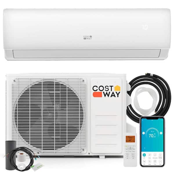 17000 BTU Wifi Enabled Mini Split Air Conditioner and Heater Works with Alexa
