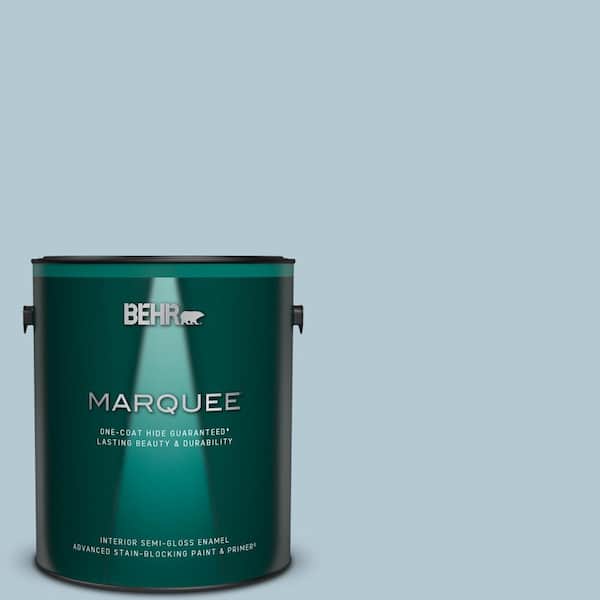 BEHR MARQUEE 1 gal. Home Decorators Collection #HDC-CT-16A English Hollyhock One-Coat Hide Semi-Gloss Enamel Interior Paint & Primer
