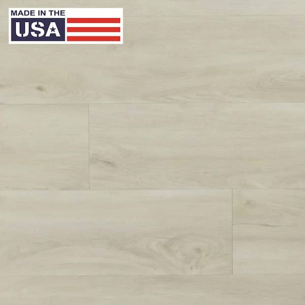 COLONIAL HDPC PLANK Cascade Bluff 12MIL x 7.87 in. W x 60 in. L Click Lock Waterproof Luxury Vinyl Plank Flooring (32.81 sq. ft./case)