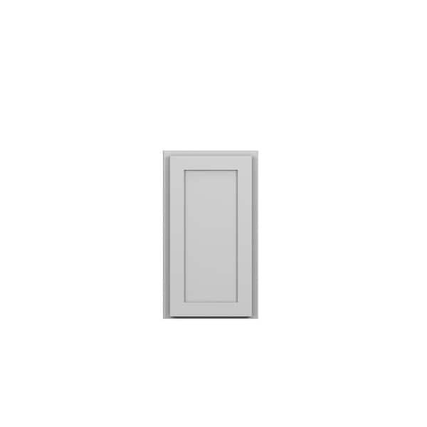 Bedford Shaker 12 in. W x 36 in. H x 12 in. D in Painted White Plywood Assembled Wall End Corner Standard Cabinet