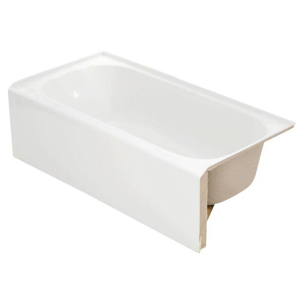 Victory Victory 4.5 ft. Right Drain Soaking Tub in White