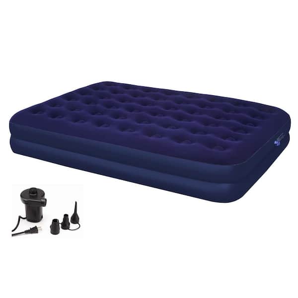 Achim Second Avenue Double Queen Air Mattress with Electric Air Pump