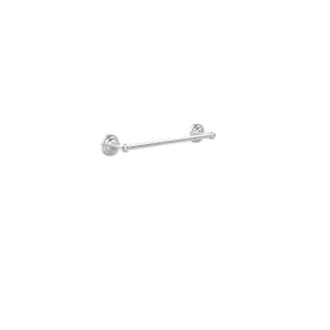 Que New Collection 18 in. Back to Back Shower Door Towel Bar in Satin Chrome