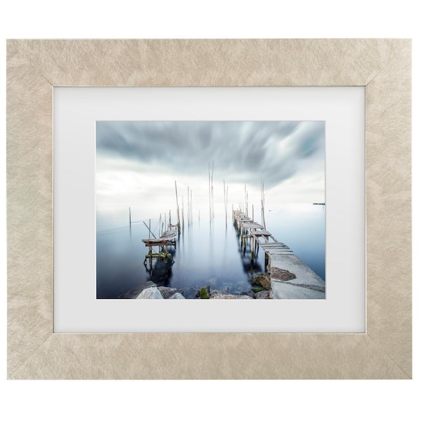 Nuno Araujo Crossing of The Future Matted Framed Photography Wall Art 14.5 in. x 17.5 in