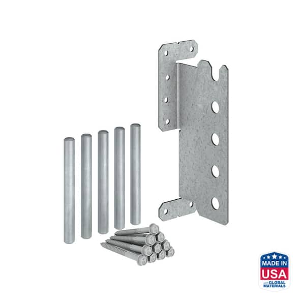 Simpson Strong-Tie 12-Gauge ZMAX Galvanized Concealed Joist Tie with (5) Long Pins