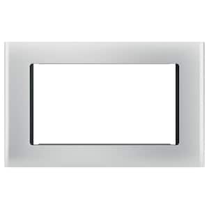 27 in. Optional Built-In Trim Kit in Brushed Stainless Steel