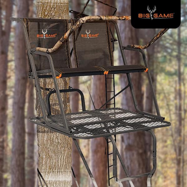 BIG GAME TREESTANDS Spector XT Lightweight Portable 2 Hunter Tree 