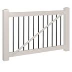 Bellaire 3 ft. H x 5 ft. W Tan Vinyl Railing Gate Kit