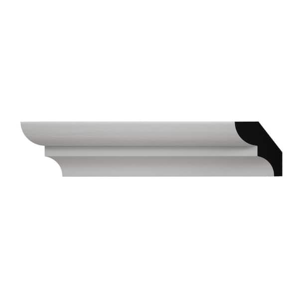 Ekena Millwork WM75 1.13 in. D x 1.25 in. W x 6 in. L Wood (Finger-Joint Pine) Chair Rail Sample