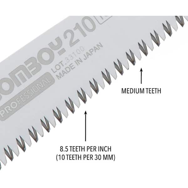 Silky GOMBOY Coarse Teeth Replacement Blade 210mm 295-21 Hand Tool NEW 