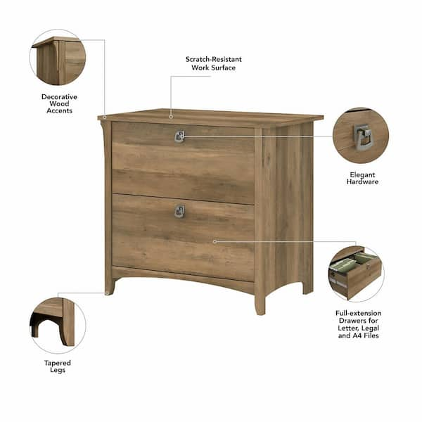 Bush furniture salinas lateral store file cabinet