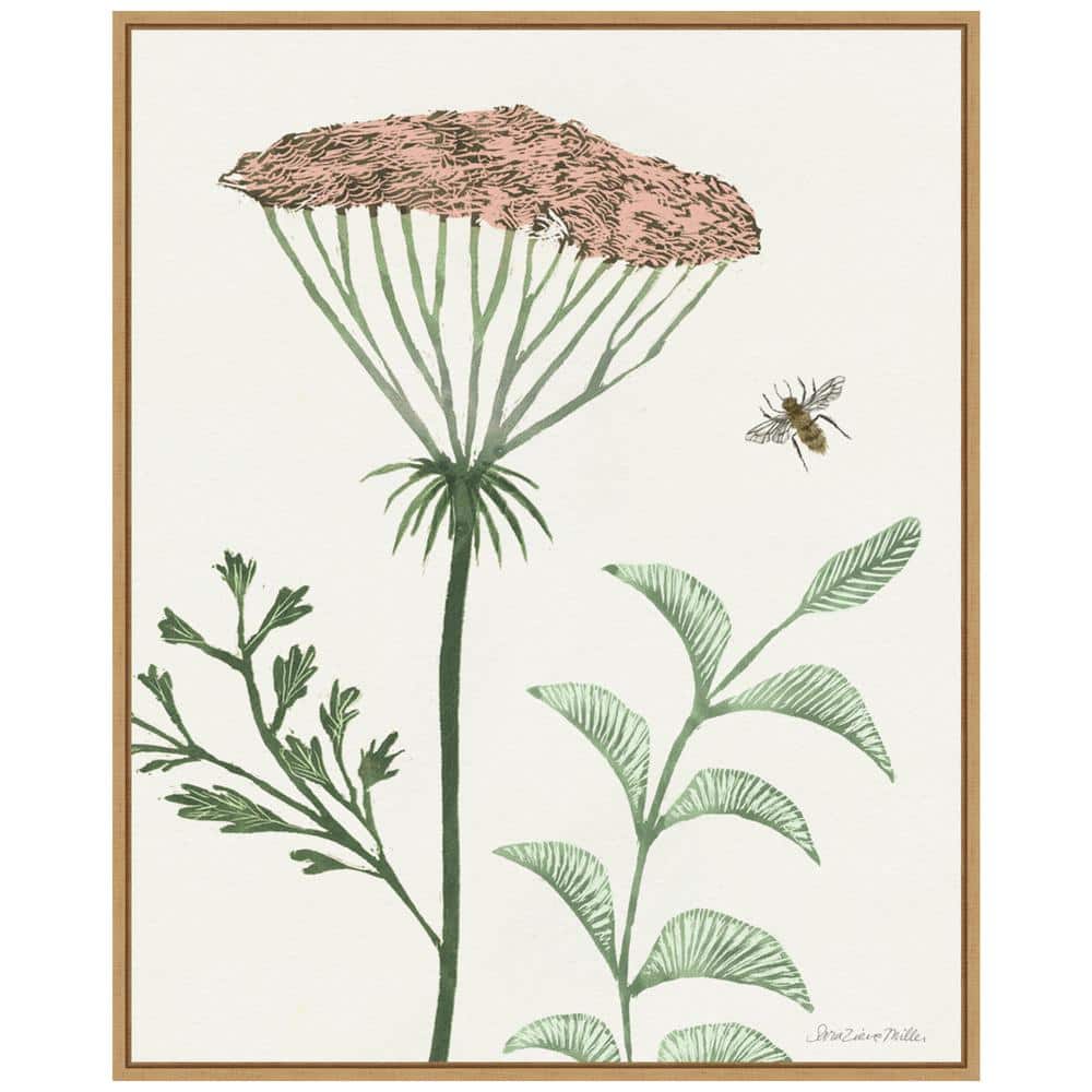 22" x 28" Springtime III Warm Framed Canvas Wall Art