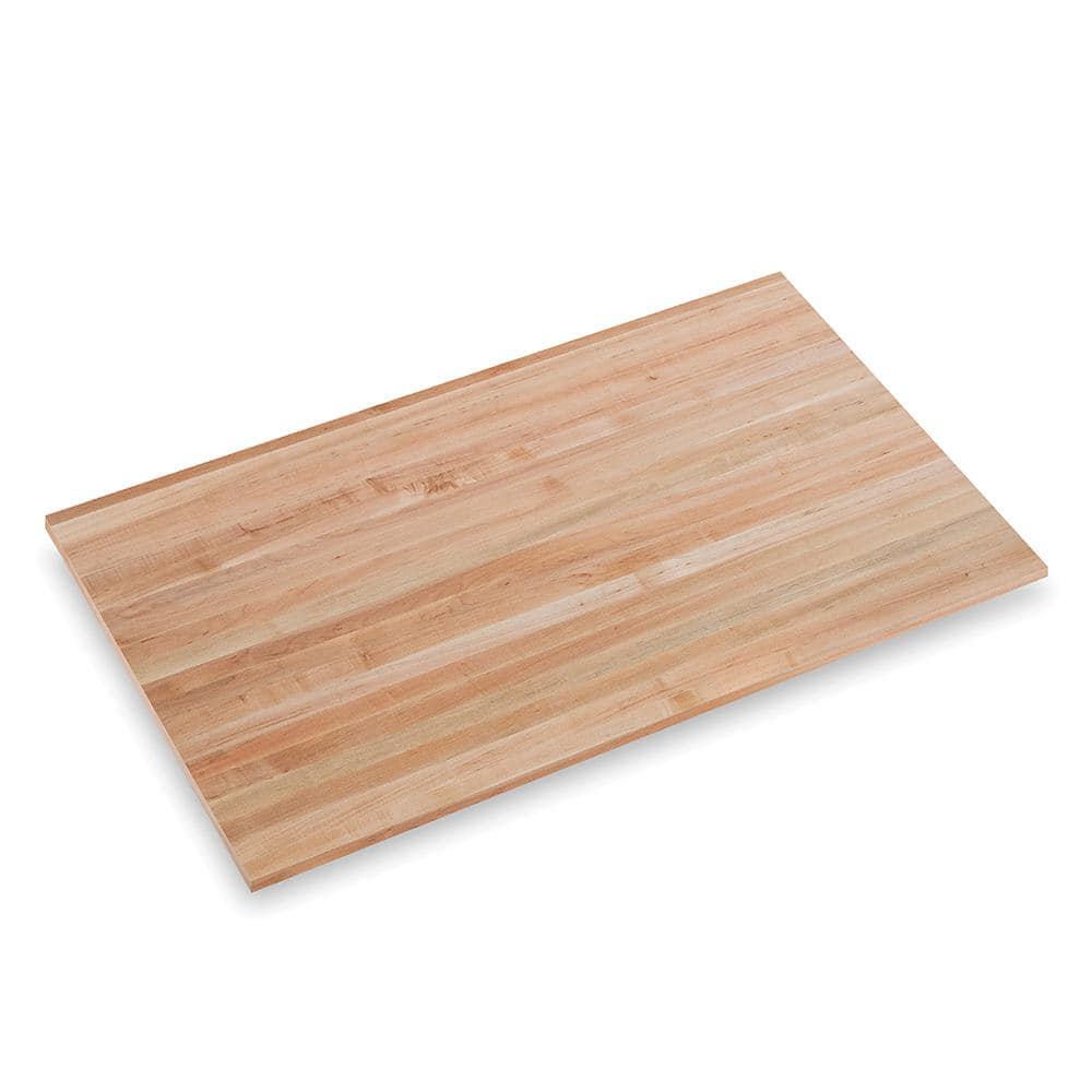 4 ft. L x 36 in. D x 1.5 in. T Finished Maple Solid Wood Butcher Block Countertop Island With Square Edge price history on PriceWatchPro