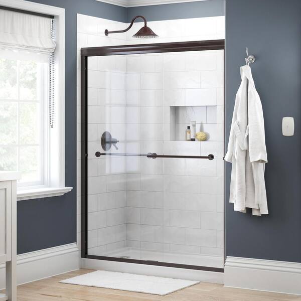 Semi Frameless Sliding Shower Door, Delta Frameless Sliding Shower Door