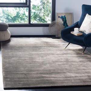 Mirage Stone 9 ft. x 12 ft. Solid Area Rug
