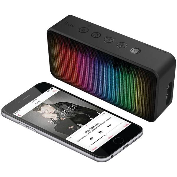 iLuv Bluetooth Speaker with Party Pulsed LED Light