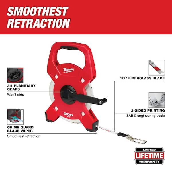 200 ft. Fiberglass Open Reel Long Tape