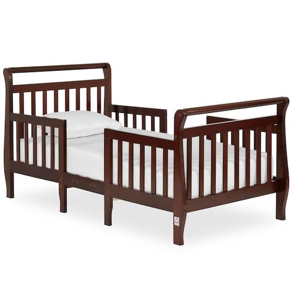 Emma Espresso Toddler Sleigh Bed