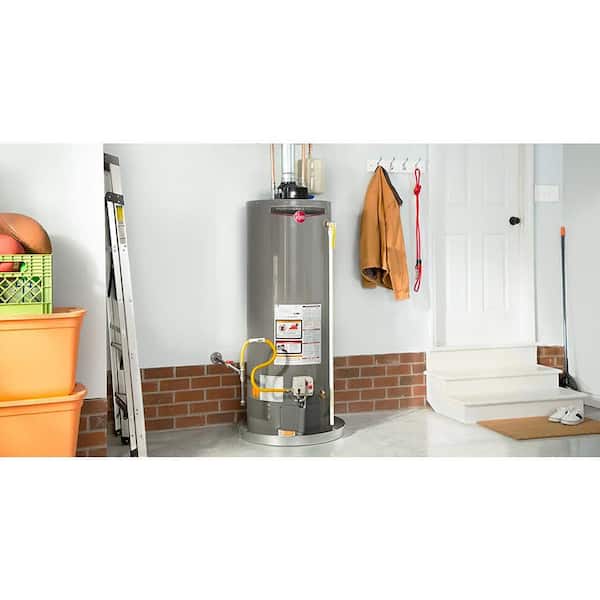 Rheem Performance Platinum 38 Gal. Tall 12 Year 40,000 BTU Natural Gas Tank  Water Heater XG40T12DM40U0 - The Home Depot