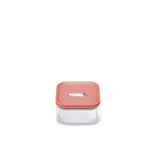 1 qt. Perracotta Glass Small Container