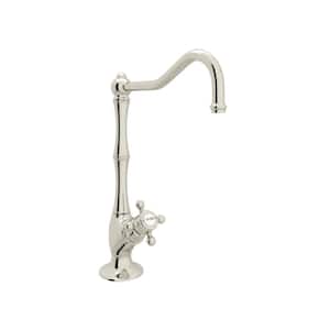 Acqui Single Handle Beverage Faucet in Polished Nickel