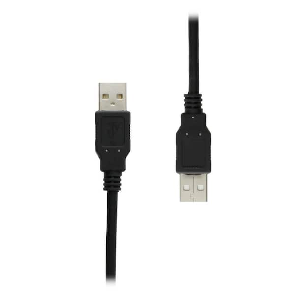 GearIt 10 ft. Hi-Speed USB 2.0 Cable with Type A Male to Type A Male and Lifetime Warranty