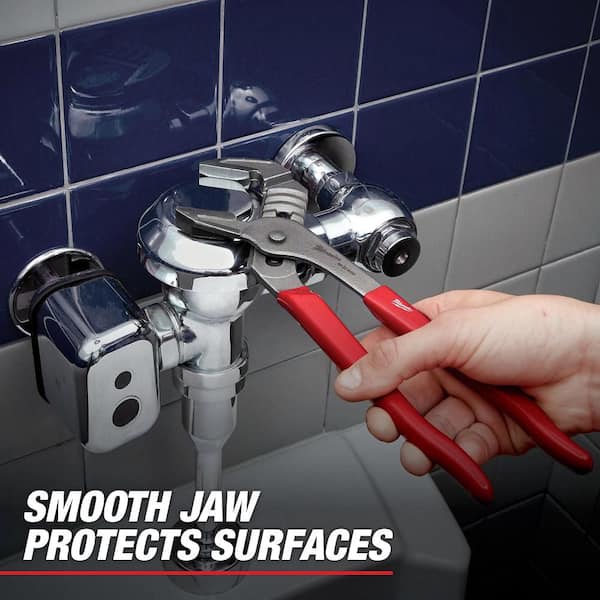 12 in. Dipped Grip Smooth Jaw Tongue & Groove Pliers