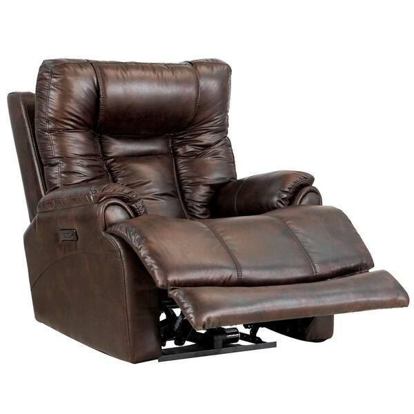 LY & S Collection 37.5 in. W Leather Gel Elrod leather Zero 