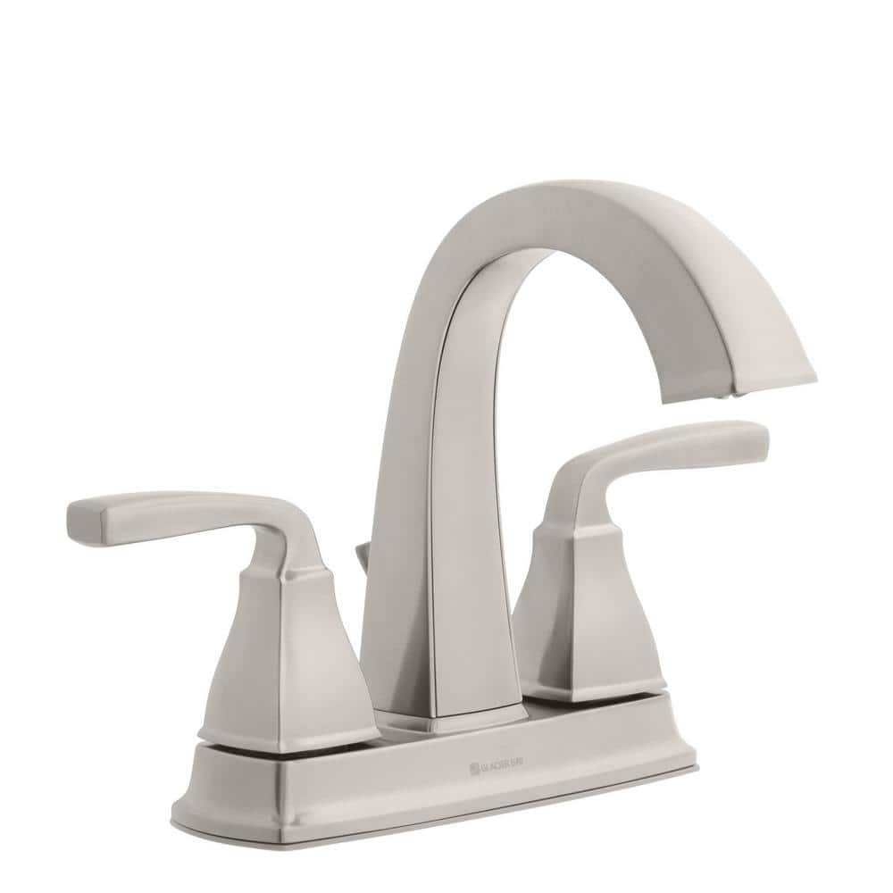Mason 4 in. Centerset 2-Handle High-Arc Bathroom Faucet in Brushed Nickel price history on PriceWatchPro