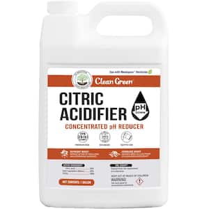 1 Gal. Citric Acidifier - Concentrated Liquid Citric Acid Solution - pH Down for Cleaning, Agriculture and More