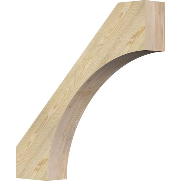 Ekena Millwork 6"W x 36"D x 36"H Westlake Rough Sawn Knee Brace, Douglas Fir
