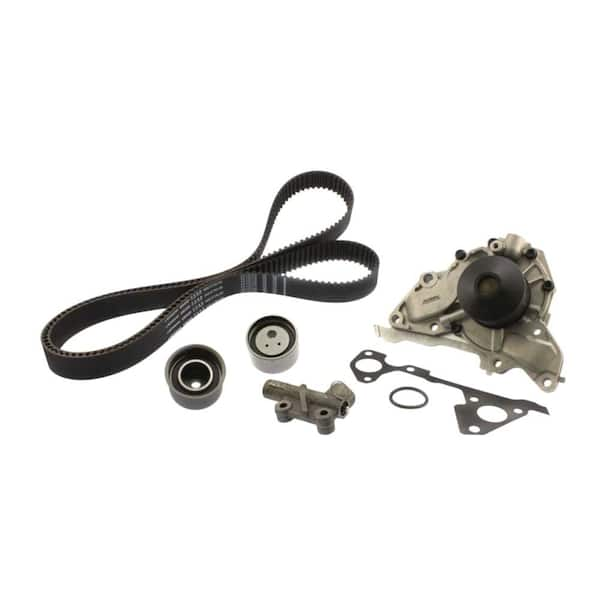 Timing belt kits with water clearance pump