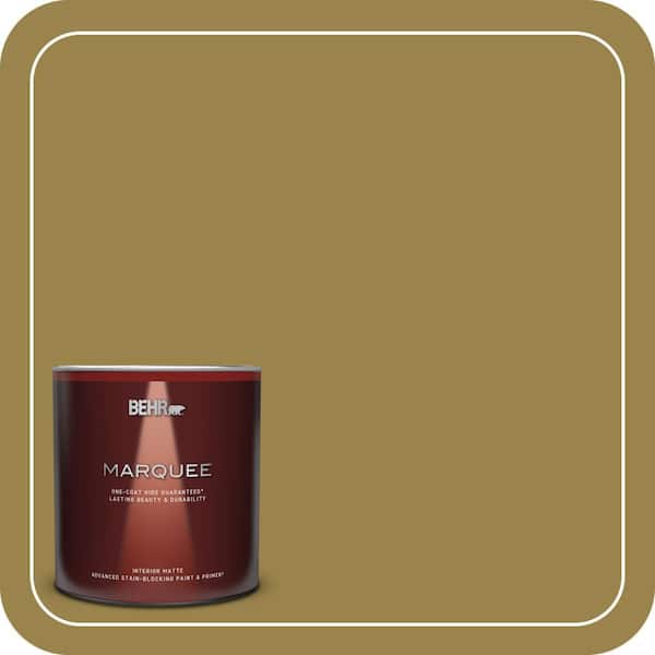 BEHR MARQUEE 1 qt. #T11-17 Wishing Troll Matte Interior Paint & Primer