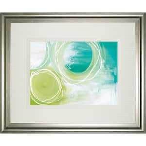 "Praying For No Strings" By Julie Hawkins Framed Print Abstract Wall Art 34 in. x 40 in.