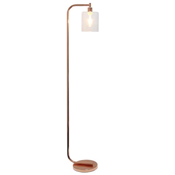 Simple Designs 63 In Rose Gold Antique, Lantern Floor Lamps Style