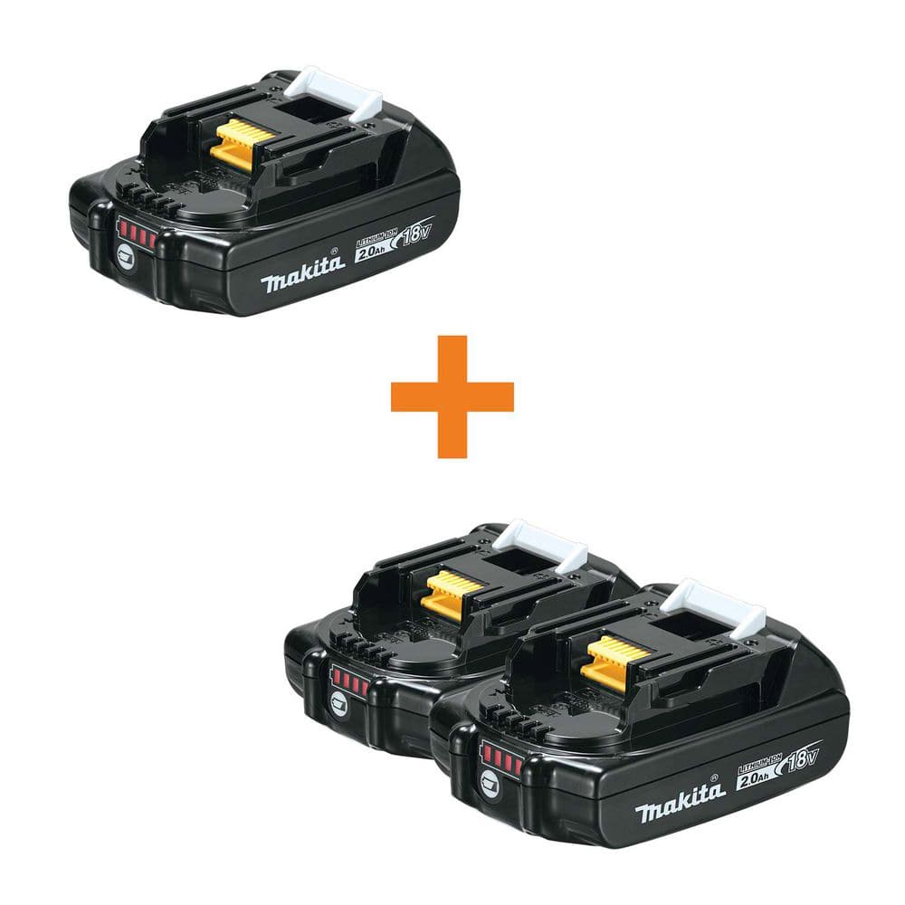 18V LXT Lithium-Ion Compact Battery Pack 2.0Ah with Fuel Gauge with 18V LXT Compact Battery Pack 2.0Ah (2-Pack) price history on PriceWatchPro