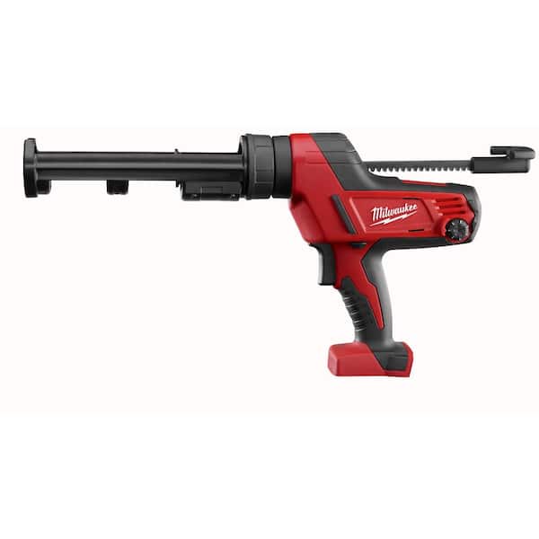 Milwaukee M18 18V Lithium-Ion Cordless 10 oz. Caulk and Adhesive Gun with one 1.5 Ah Battery, Charger