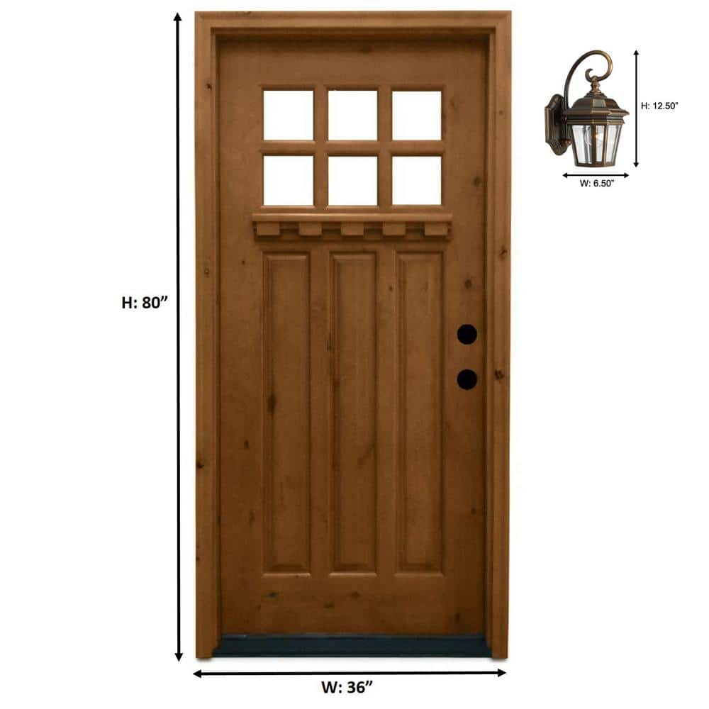 Oil Rubbed Bronze Outdoor Wall Lantern with Clear Glass Panels