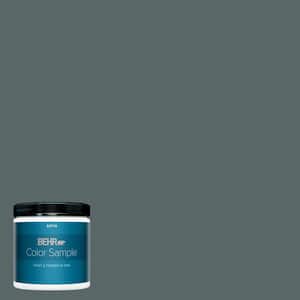 Behr Premium Plus 8 Oz N440 6 Brooklyn Satin Enamel Interior Paint And Primer In One Sample B370316 The Home Depot