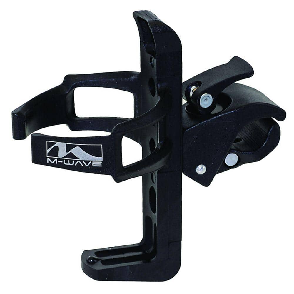 Plastic MTB Bicycle Water Bottle Holder Cage Quick Release Clamp Bikes Black 