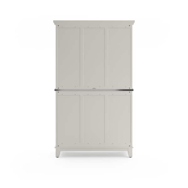 HOMESTYLES - White Buffet with Hutch