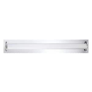 Viola Collection 36-Watt Chrome Integrated LED Sconce