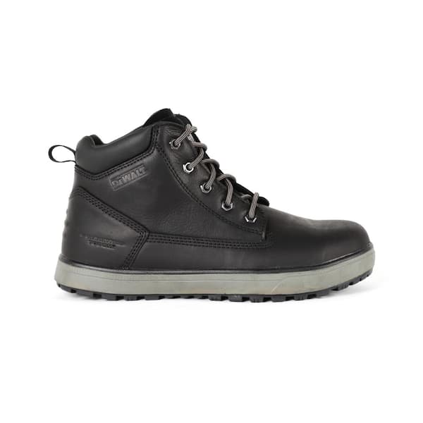 DEWALT Men's Helix 6'' Work Boots - Steel Toe - Black Size 10.5(W)