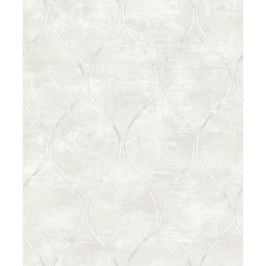 Ice Age Ellisse Geometric Unpasted Paper Nonwoven Wallpaper Roll 57.5 sq. ft.