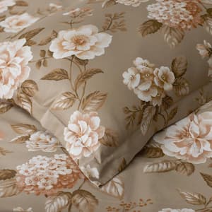 Legends Hotel Blooming Flowers Wrinkle-Free Sateen Comforter