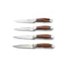 KitchenCrusader KI3252011 Round Tip Wood Handle Steak Knives