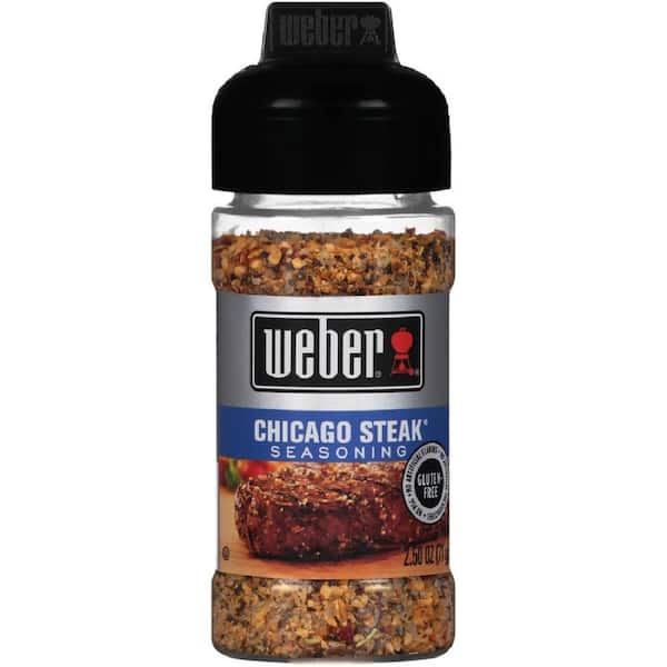 Weber 2.5 oz. Chicago Steak Herbs and Spices 2003533 - The Home Depot